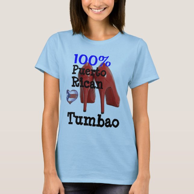 Camiseta Puertorriqueño Tumbao (Anverso)