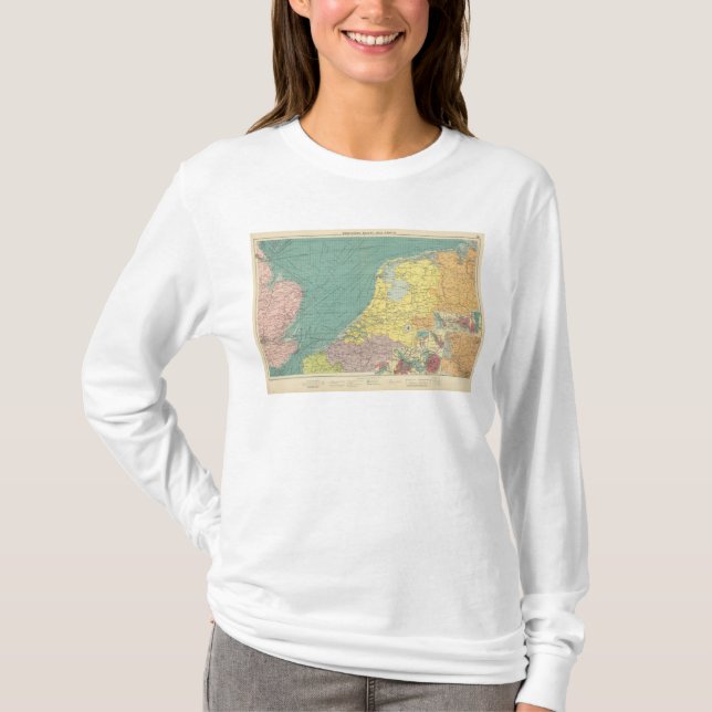 Camiseta Puertos marítimos de Inglaterra (Anverso)