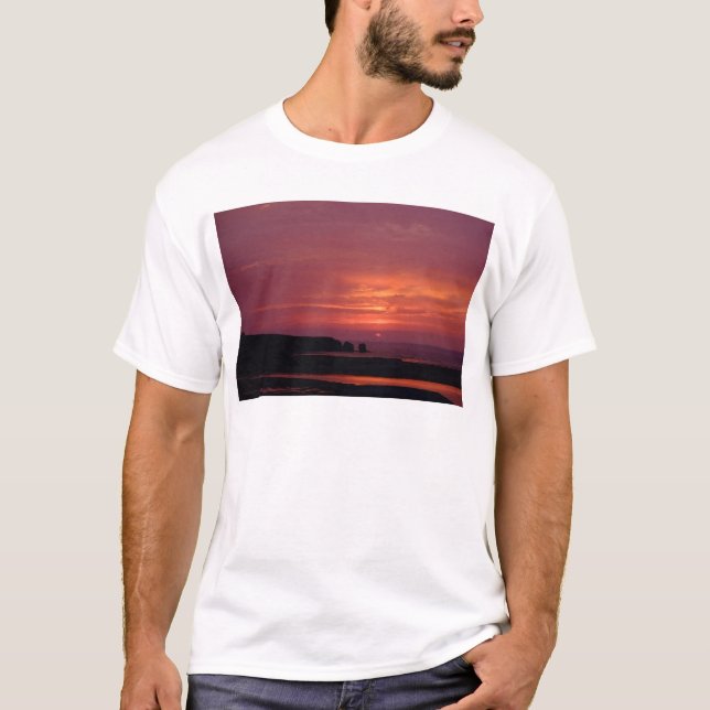 Camiseta puesta de sol 3 (Anverso)