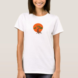 Camiseta Puesta de sol Bonsai