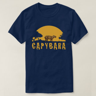 Camiseta Puesta de sol de Capibara