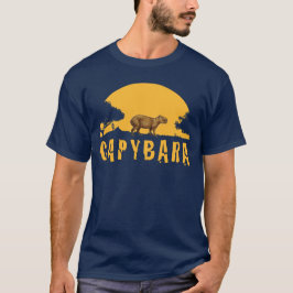 Camiseta Puesta de sol de Capibara