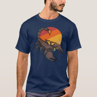 Camiseta Puesta de sol de Escorpión amigo de los 70 80