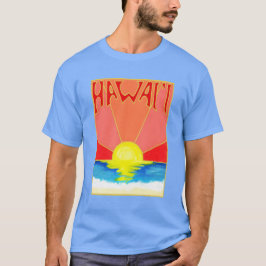 Camiseta Puesta de sol de Hawái desde Kona