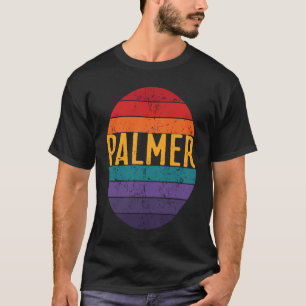 Camiseta Puesta de sol de la costa del Pacífico de Palmer A