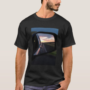 Camiseta Puesta de sol de Texas en mi espejo retrovisor