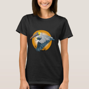 Camiseta Puesta de sol del pelícano
