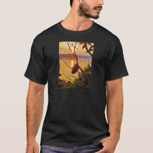 Camiseta Puesta de sol en el lago Pinecone