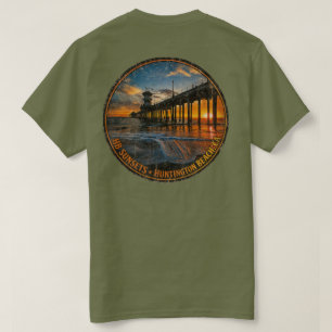 Camiseta Puesta de sol en Huntington Beach 