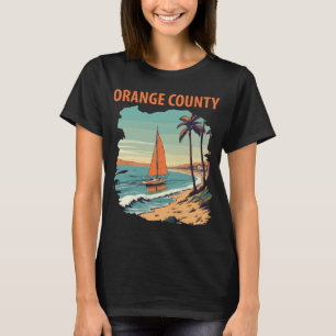 Camiseta Puesta de sol en la costa del condado de Orange Ca