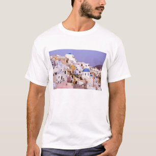 Camiseta Puesta de sol en Oil, Santorini 2