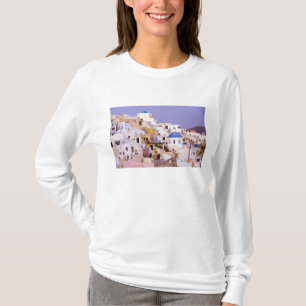 Camiseta Puesta de sol en Oil, Santorini 2