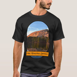 Camiseta Puesta de sol en Stone Mountain GA en la montaña t