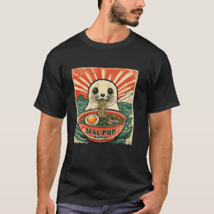 Camiseta Puesta de sol Japones Mt. Fuji Amante de Fideos Ca