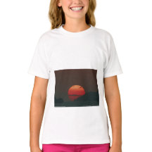puesta de sol negra