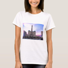 Camiseta Puesta de sol París Las Vegas Tour Eiffel Falso