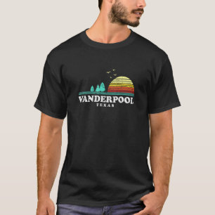 Camiseta Puesta de sol perenne bosque Vanderpool Texas Wood