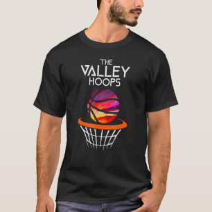 Camiseta Puesta de sol retro en el valle aros Phoenix balon