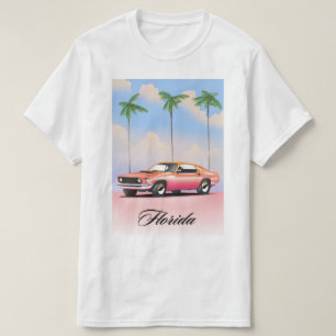 Camiseta Puesta de sol rosa de Florida