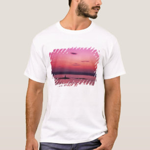 Camiseta Puesta de sol sobre la isla de Skye, desde Mallaig