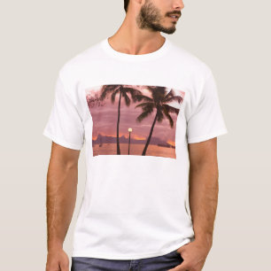 Camiseta Puesta de sol sobre Moorea desde Sofitel Maeva Bea