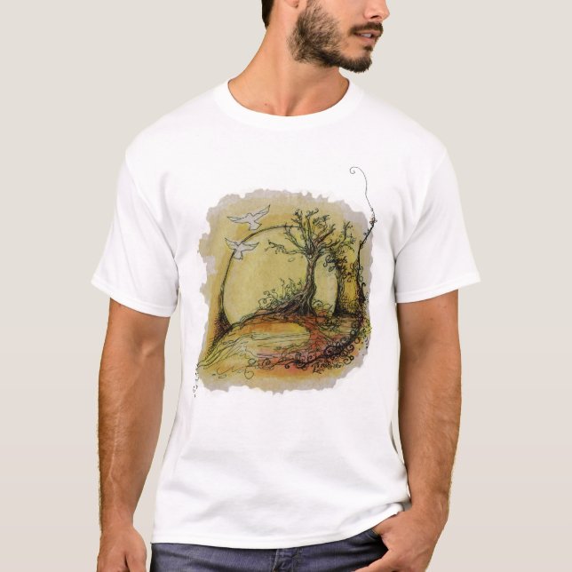 Camiseta puesta del sol (Anverso)