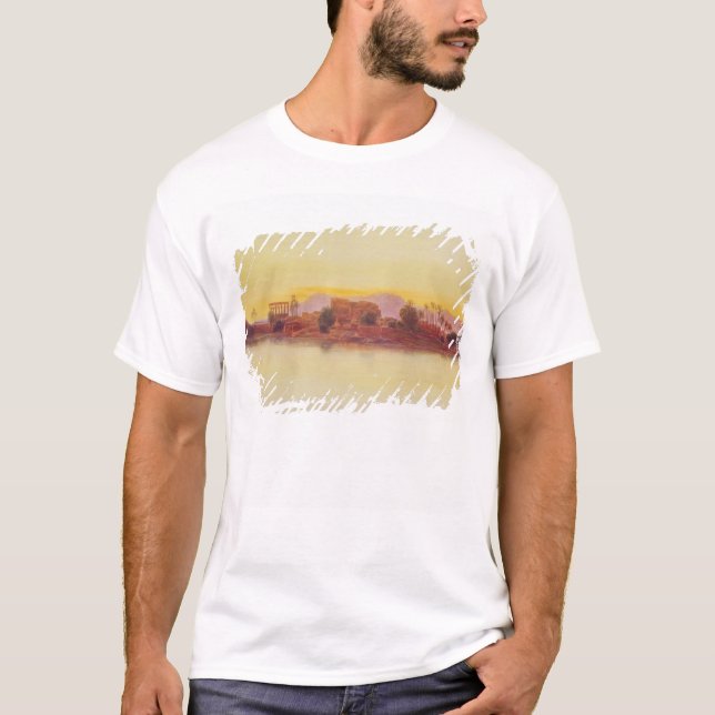 Camiseta Puesta del sol, 1861 (el panel) (Anverso)