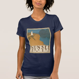 Camiseta Puesta del sol agosto de 1903