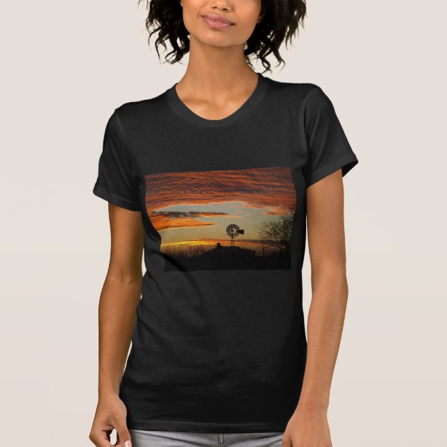 Camiseta Puesta del sol al sudoeste (Anverso)