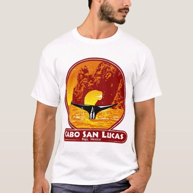 Camiseta Puesta del sol de Cabo San Lucas (Anverso)