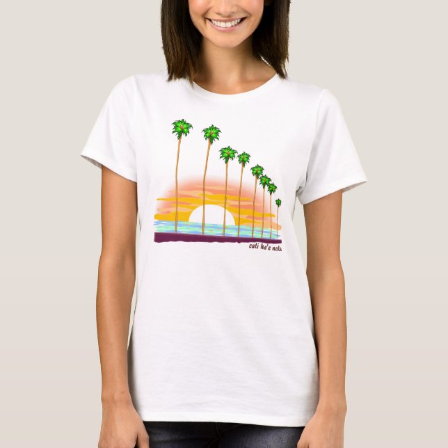 Camiseta Puesta del sol de Cali (Anverso)