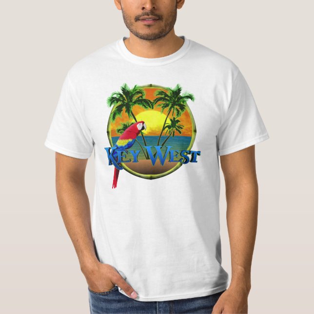 Camiseta Puesta del sol de Key West (Anverso)