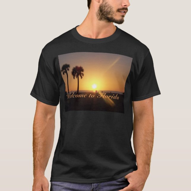 Camiseta Puesta del sol de la Florida (Anverso)