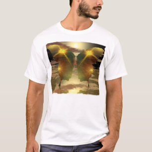 Camiseta Puesta del sol de la mariposa
