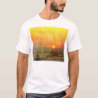 Camiseta Puesta del sol de la orquídea