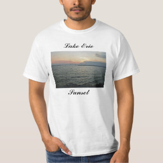 Camiseta Puesta del sol del lago Erie