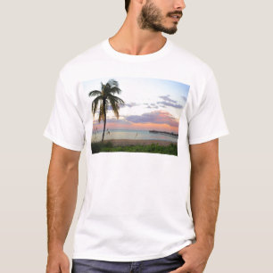Camiseta Puesta del sol del Lauderdale-por--Mar, la Florida