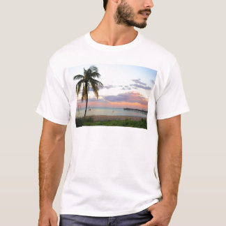 Camiseta Puesta del sol del Lauderdale-por--Mar, la Florida