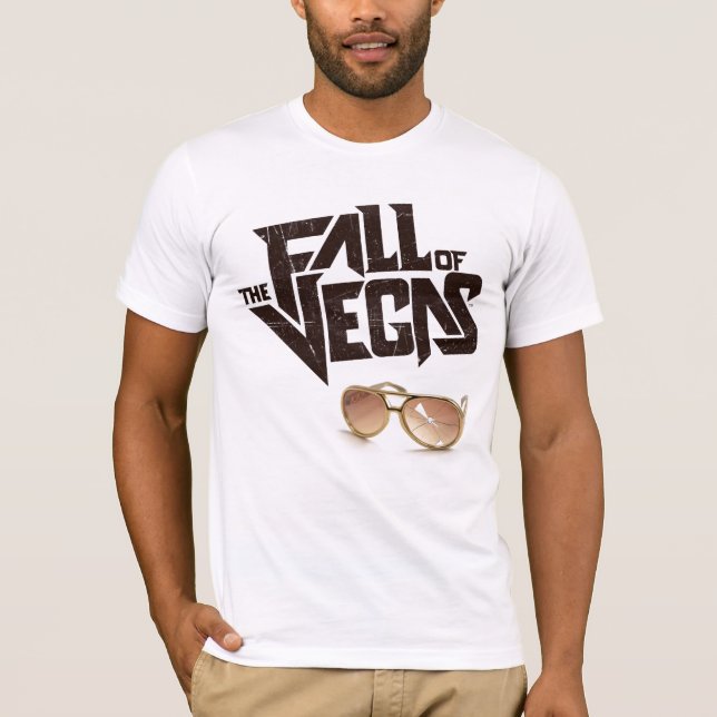 Camiseta Puesta del sol del polvillo radiactivo (Anverso)