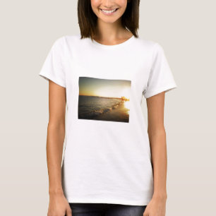 Camiseta Puesta del sol en Coney Island, Brooklyn de la