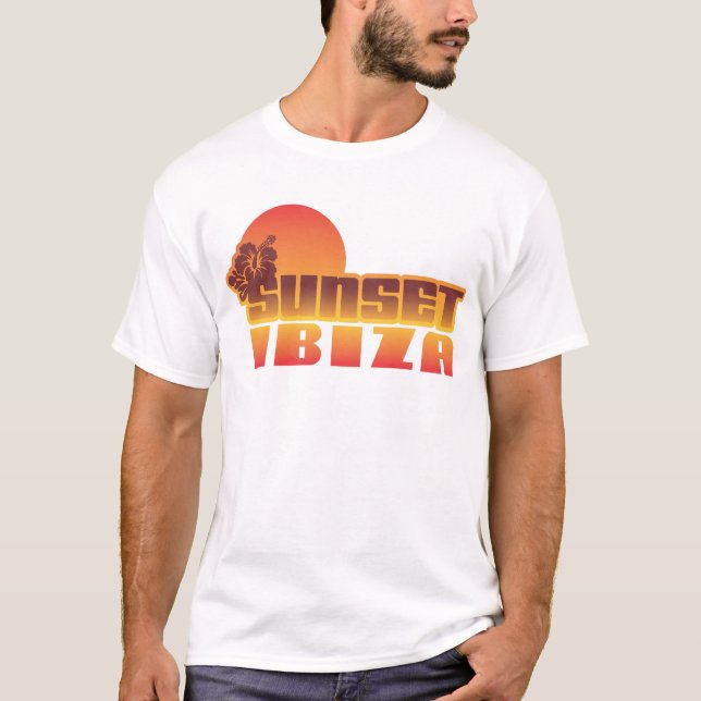 Camiseta Puesta del sol Ibiza (Anverso)