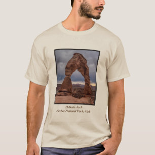 Camiseta Puesta del sol tempestuosa - arco delicado - Moab