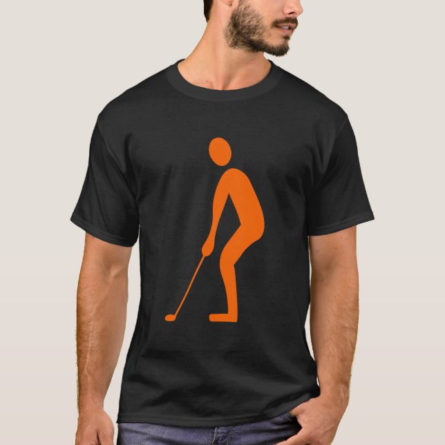 Camiseta Puesta - Naranja (Anverso)
