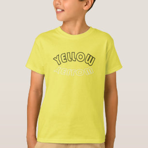 Camiseta Puesto de animadores del equipo amarillo, Día del