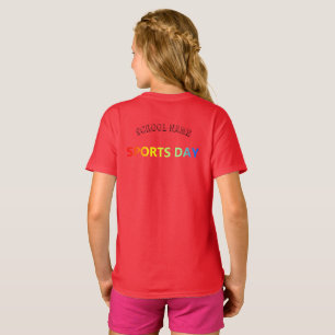 Camiseta Puesto de apoyo del equipo rojo, destacada brigada