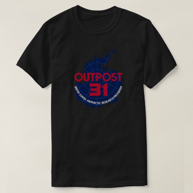 Camiseta Puesto de avanzada 31 (Diseño del anverso)