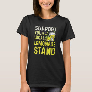 Camiseta Puesto De Limonada Con Apoya A Tu Puesto De Limona