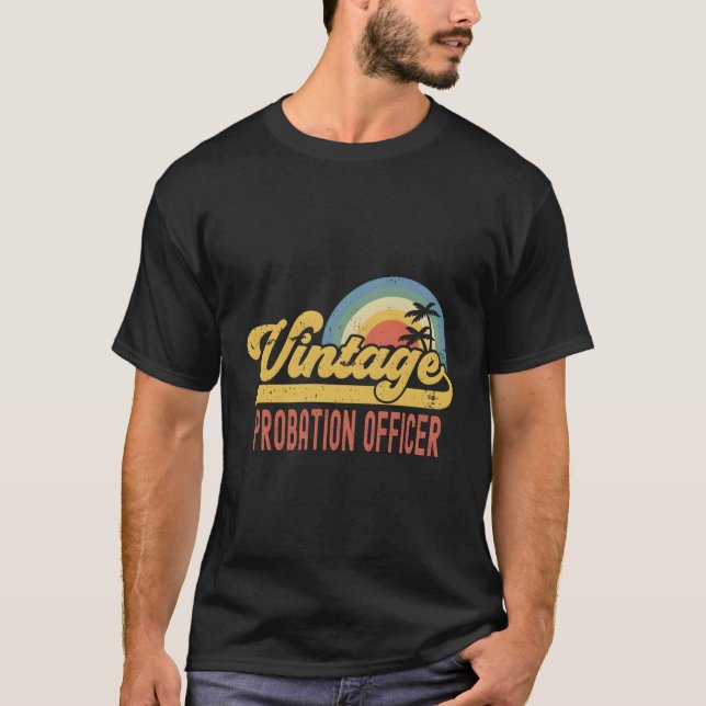 Camiseta Puesto de oficial de libertad vigilada (Anverso)