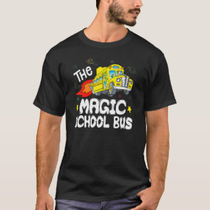 Camiseta Puesto del conductor del autobús de la Escuela Mág