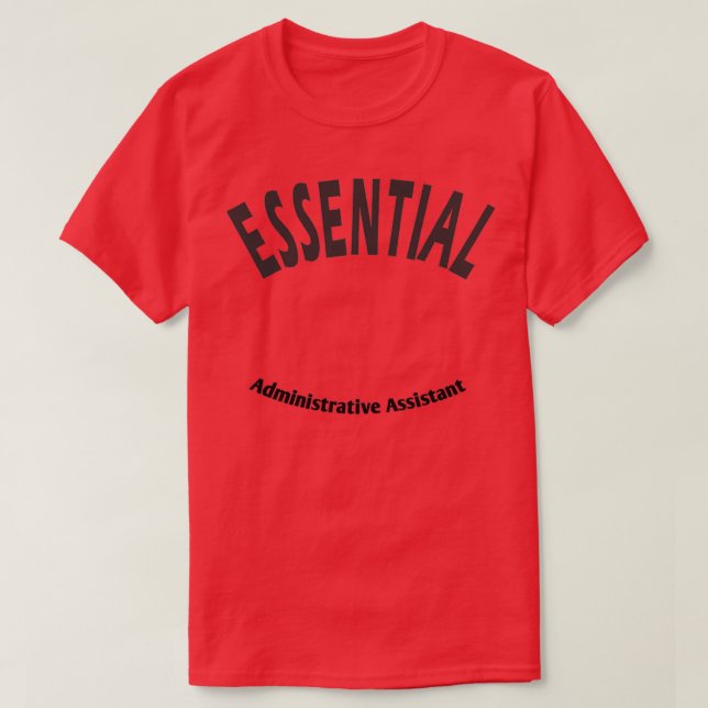Camiseta Puestos de Auxiliar Administrativo (Diseño del anverso)